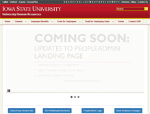 Tablet Screenshot of hrs.iastate.edu