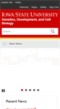 Mobile Screenshot of gdcb.iastate.edu