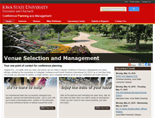 Tablet Screenshot of cpm.iastate.edu