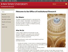 Tablet Screenshot of ir.iastate.edu