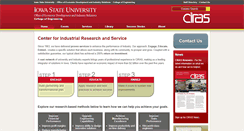 Desktop Screenshot of ciras.iastate.edu