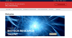 Desktop Screenshot of biotech.iastate.edu