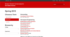 Desktop Screenshot of courses.elo.iastate.edu