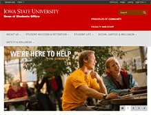 Tablet Screenshot of dso.iastate.edu