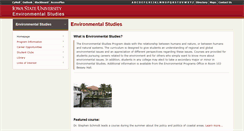 Desktop Screenshot of envs.iastate.edu