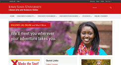 Desktop Screenshot of lasonline.iastate.edu