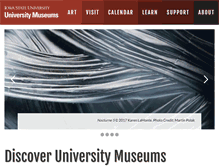 Tablet Screenshot of museums.iastate.edu