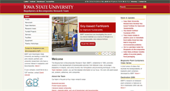 Desktop Screenshot of biocom.iastate.edu