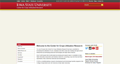 Desktop Screenshot of ccur.iastate.edu