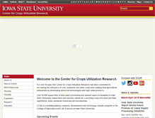 Tablet Screenshot of ccur.iastate.edu