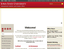 Tablet Screenshot of isso.iastate.edu
