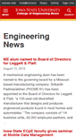 Mobile Screenshot of news.engineering.iastate.edu