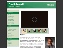 Tablet Screenshot of dgrewell.public.iastate.edu