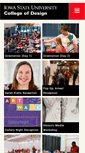Mobile Screenshot of design.iastate.edu