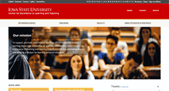Desktop Screenshot of celt.iastate.edu