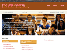 Tablet Screenshot of celt.iastate.edu