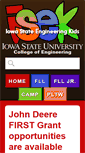 Mobile Screenshot of isek.iastate.edu
