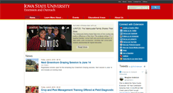 Desktop Screenshot of extension.iastate.edu