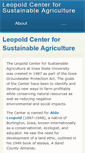 Mobile Screenshot of leopold.iastate.edu