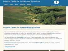Tablet Screenshot of leopold.iastate.edu