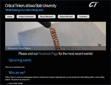 Tablet Screenshot of criticalt.ece.iastate.edu