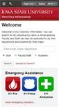 Mobile Screenshot of info.iastate.edu
