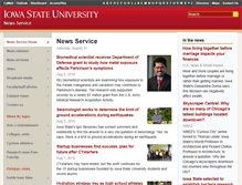 Tablet Screenshot of news.iastate.edu