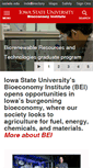 Mobile Screenshot of biorenew.iastate.edu