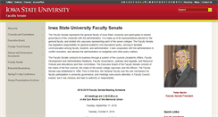 Desktop Screenshot of facsen.iastate.edu