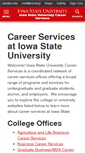 Mobile Screenshot of career.iastate.edu