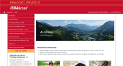 Desktop Screenshot of isuabroad.iastate.edu